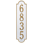 Richmond Vertical Estate Wall Address Plaque