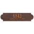 Richmond Horizontal Estate Wall Address Plaque