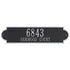 Richmond Horizontal Estate Wall Address Plaque