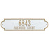 Richmond Horizontal Estate Wall Address Plaque