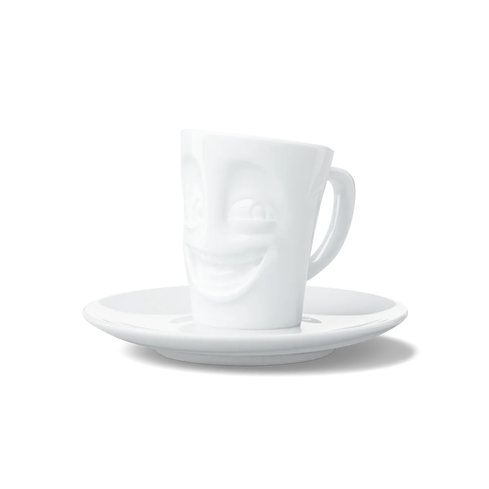Espresso Cup and Saucer - Joking