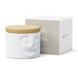 Cheerful Face Storage Jar