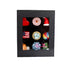 9 Piece Black Keepsake Box