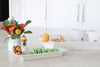 Pinstripes Cracker Tray Stoneware