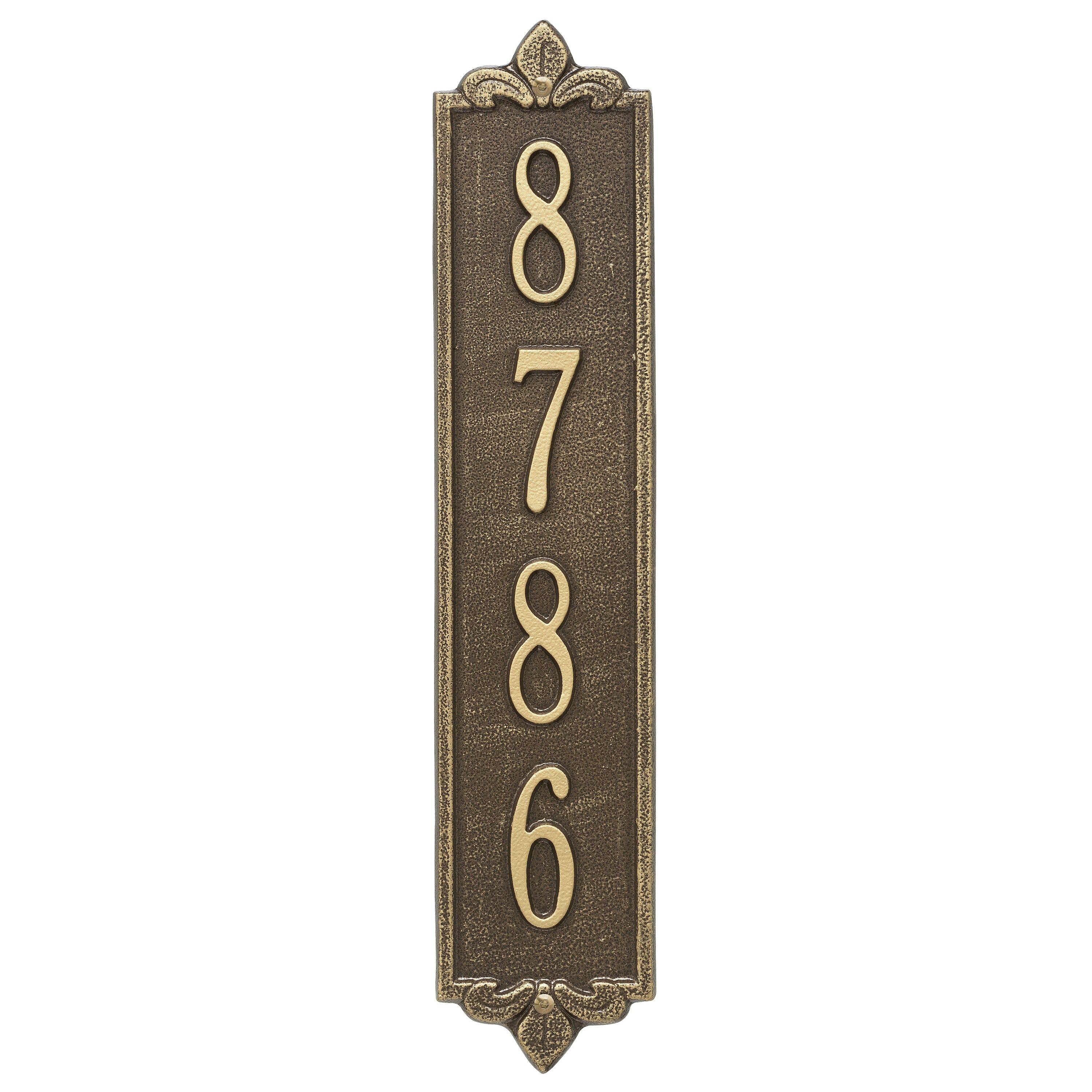 Lyon Vertical Standard Wall Plaque
