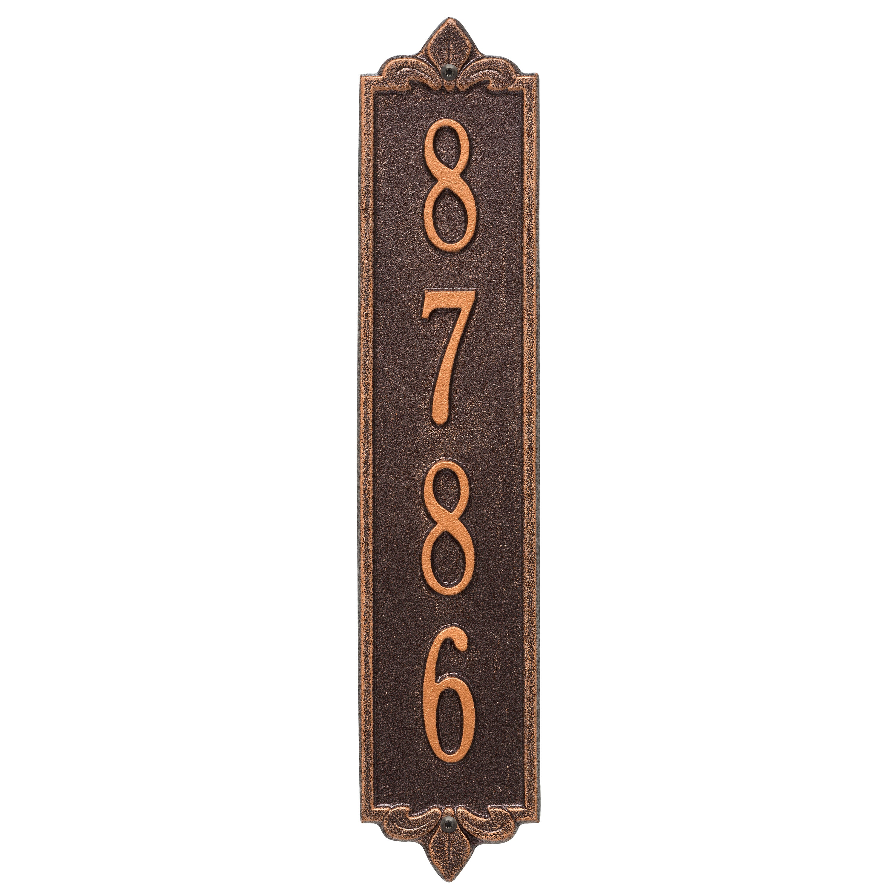 Lyon Vertical Standard Wall Plaque