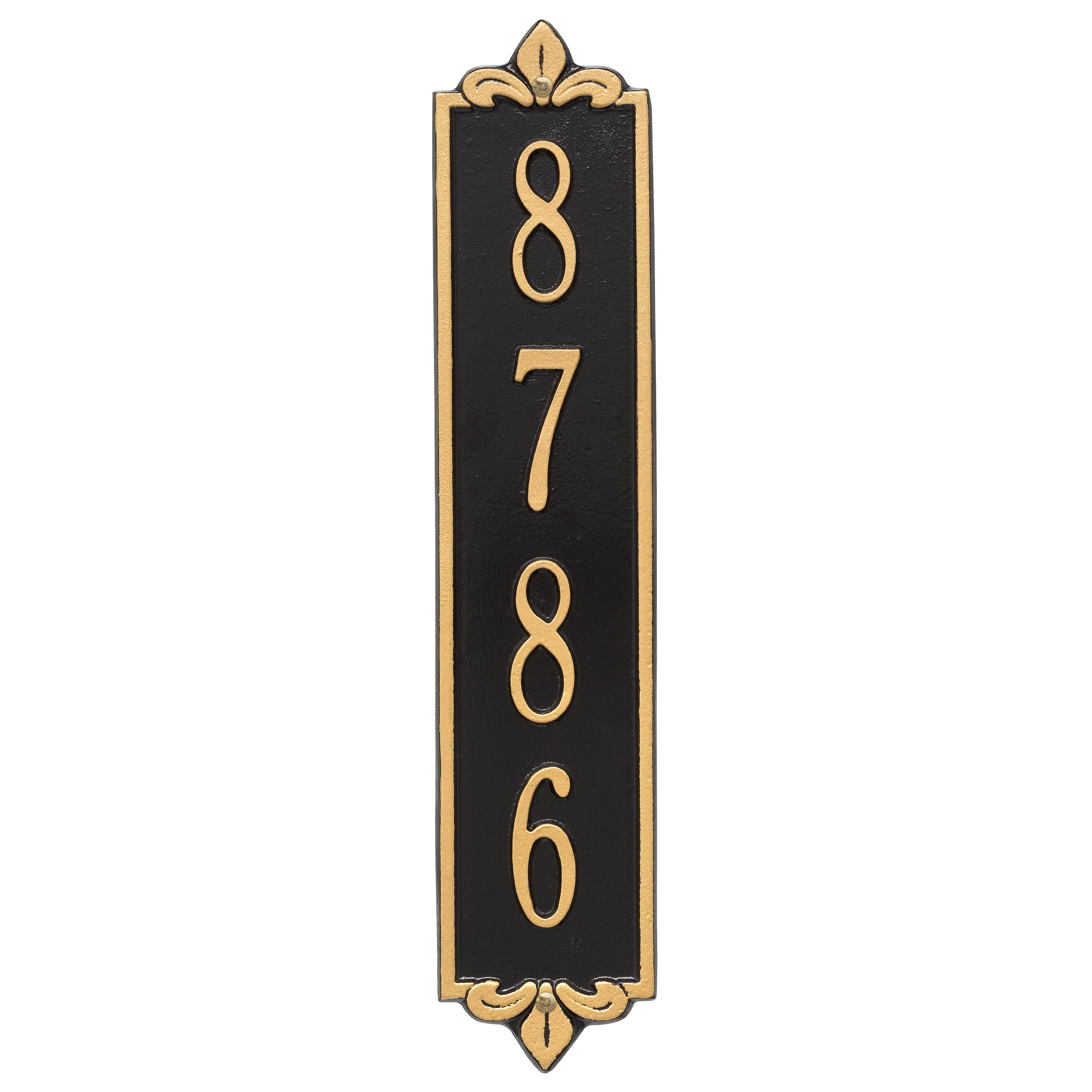 Lyon Vertical Standard Wall Plaque