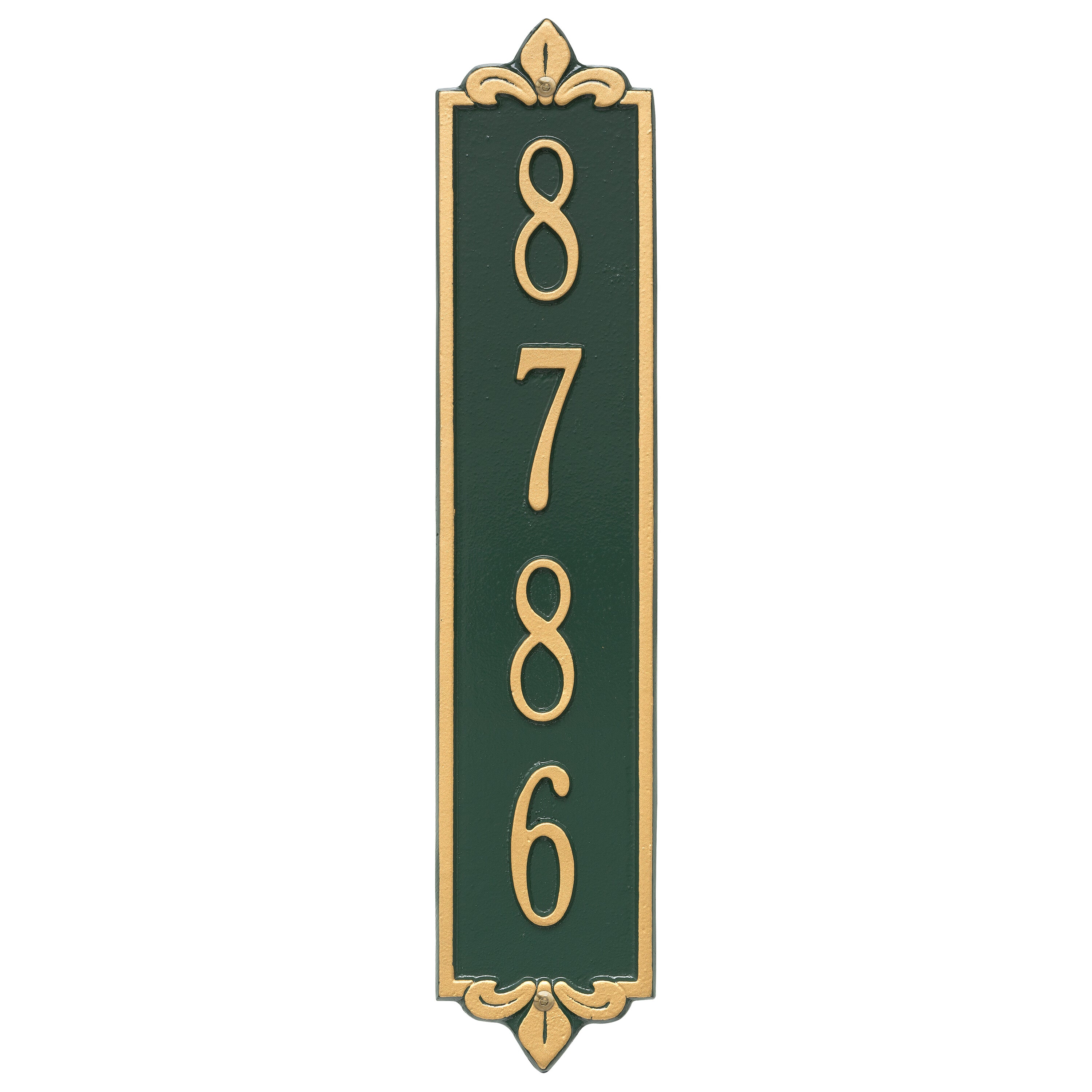 Lyon Vertical Standard Wall Plaque