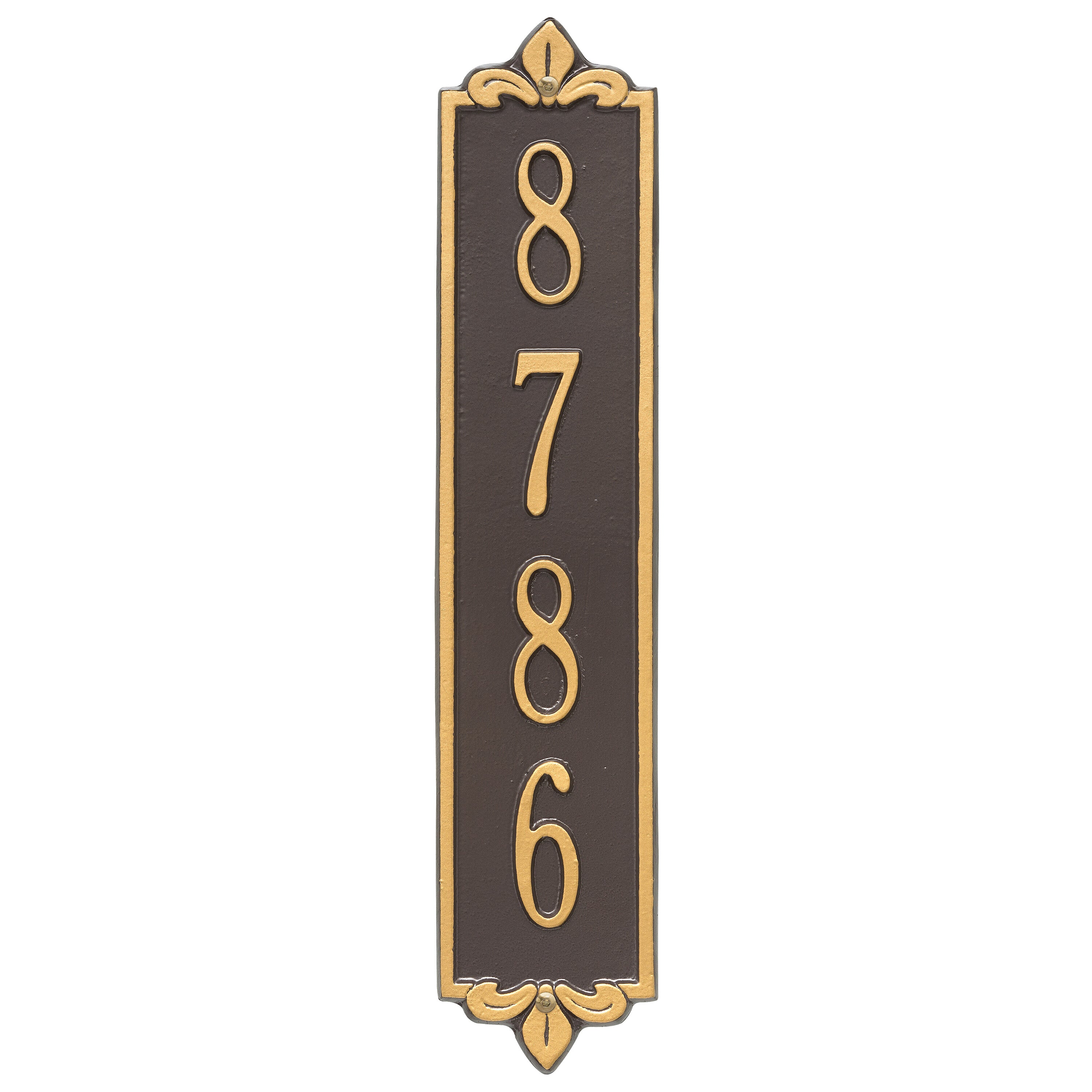 Lyon Vertical Standard Wall Plaque