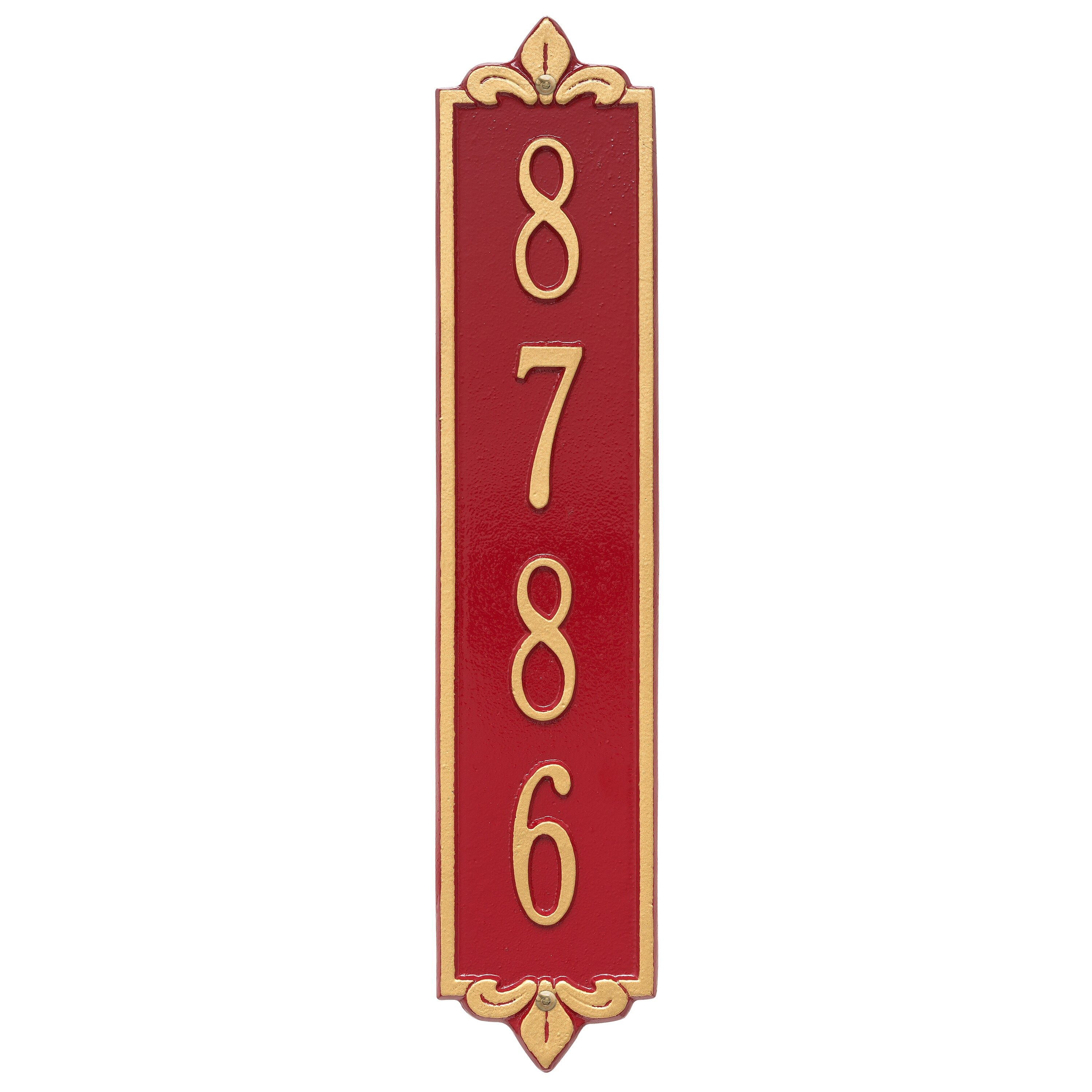 Lyon Vertical Standard Wall Plaque
