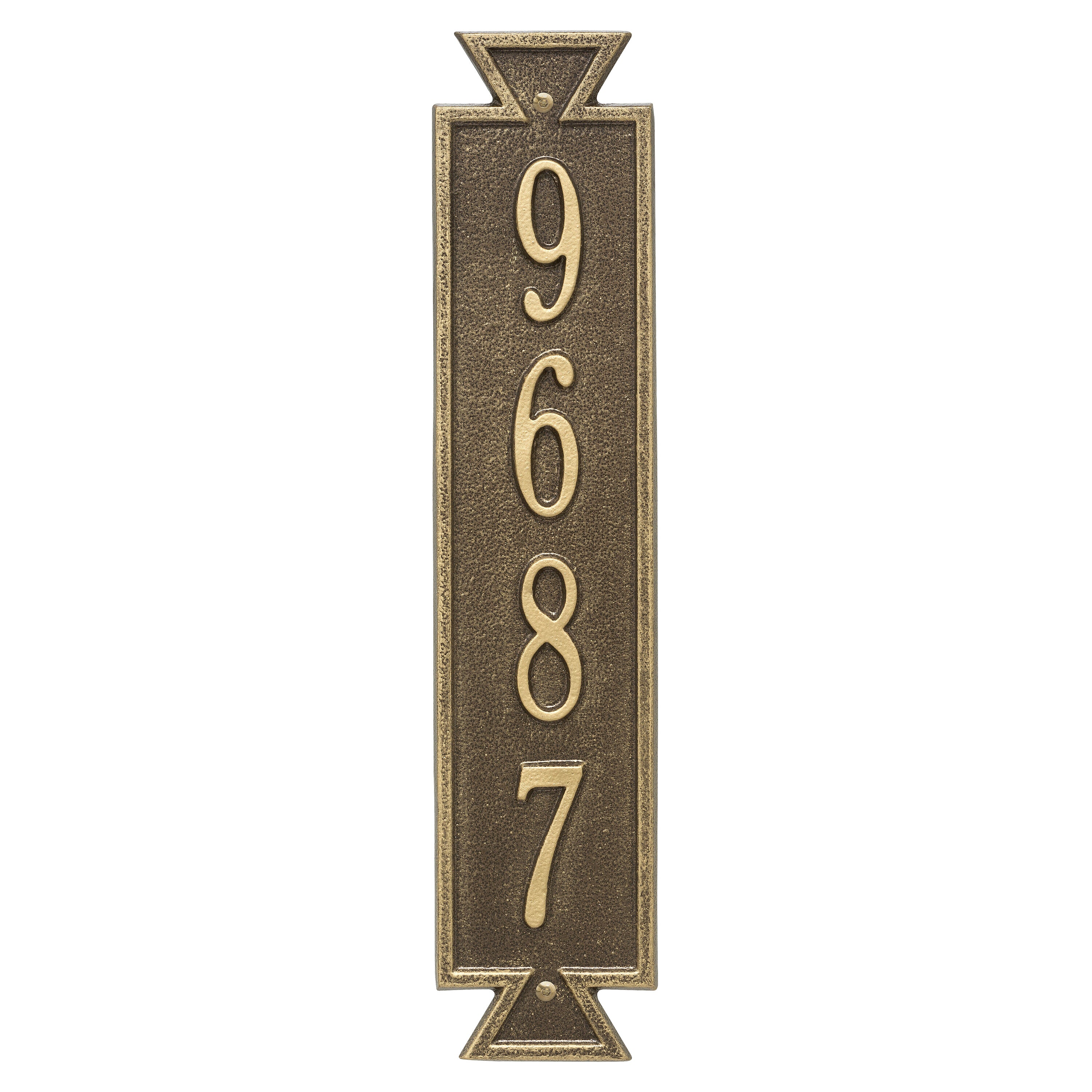 Exeter Vertical Wall Plaque