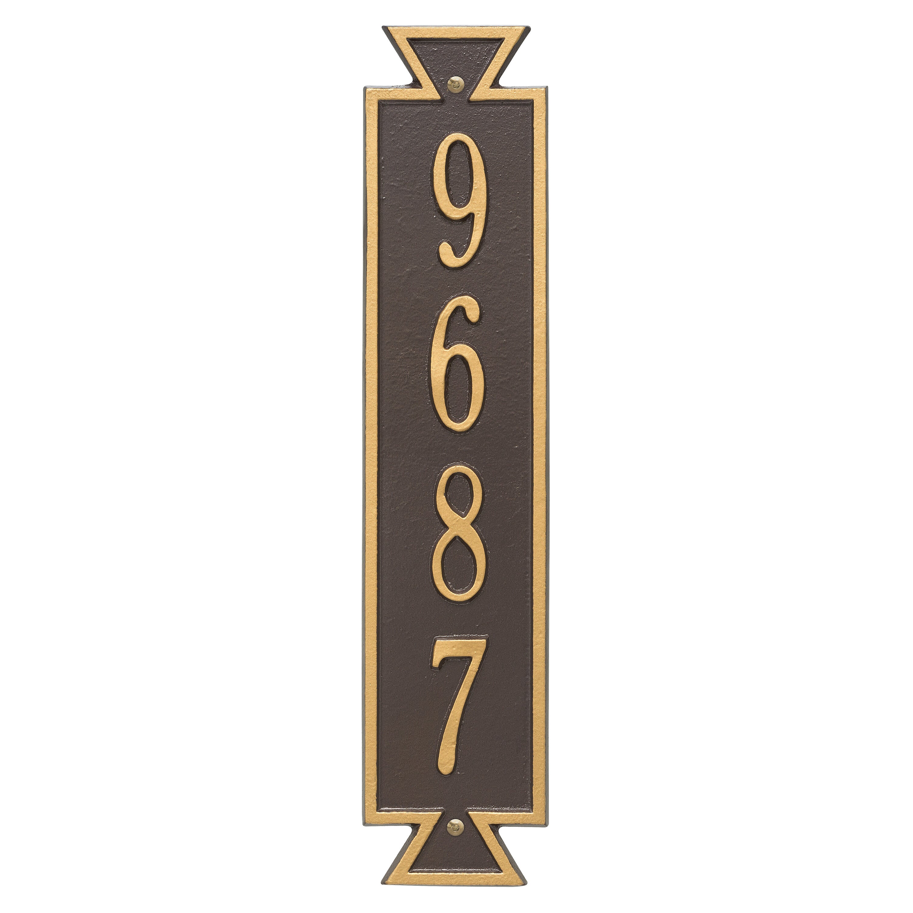Exeter Vertical Wall Plaque