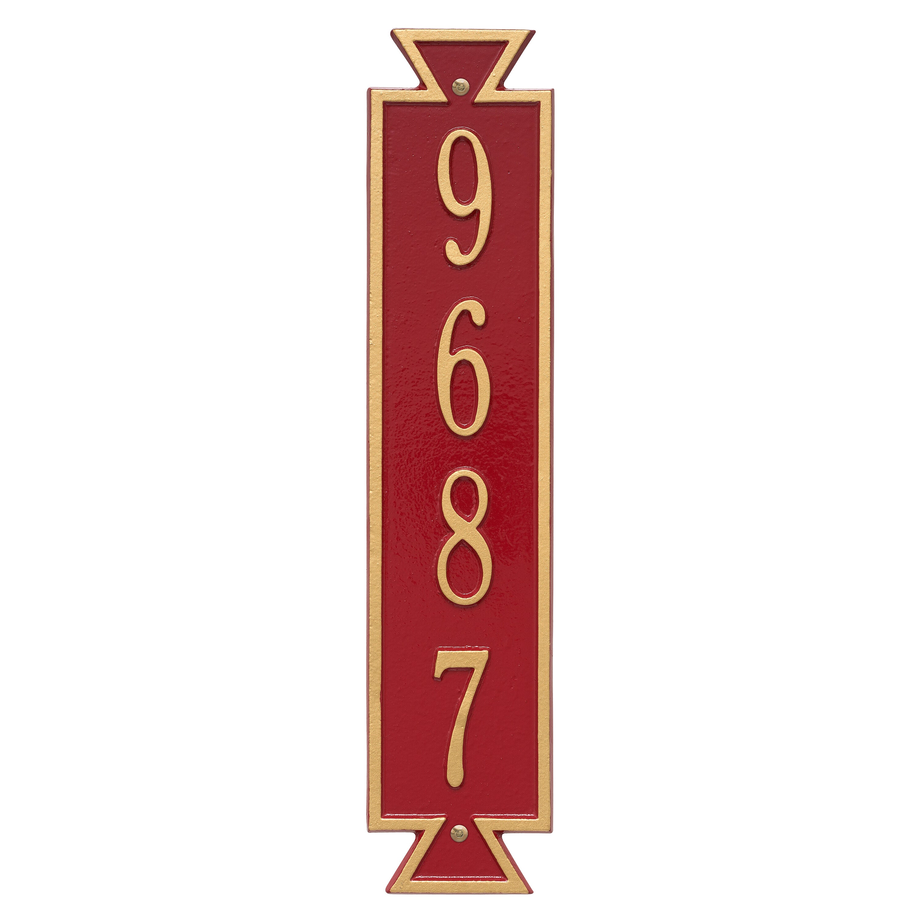 Exeter Vertical Wall Plaque