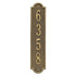 Richmond Vertical Standard Wall Address Plaque