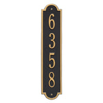 Richmond Vertical Standard Wall Address Plaque
