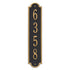 Richmond Vertical Standard Wall Address Plaque