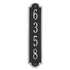 Richmond Vertical Standard Wall Address Plaque