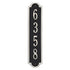 Richmond Vertical Standard Wall Address Plaque