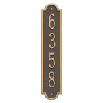 Richmond Vertical Standard Wall Address Plaque