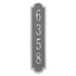 Richmond Vertical Standard Wall Address Plaque