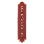 Richmond Vertical Standard Wall Address Plaque