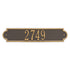 Richmond Horizontal Wall Address Plaque