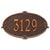 Montecarlo Standard Wall Address Plaque