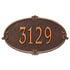 Montecarlo Standard Wall Address Plaque