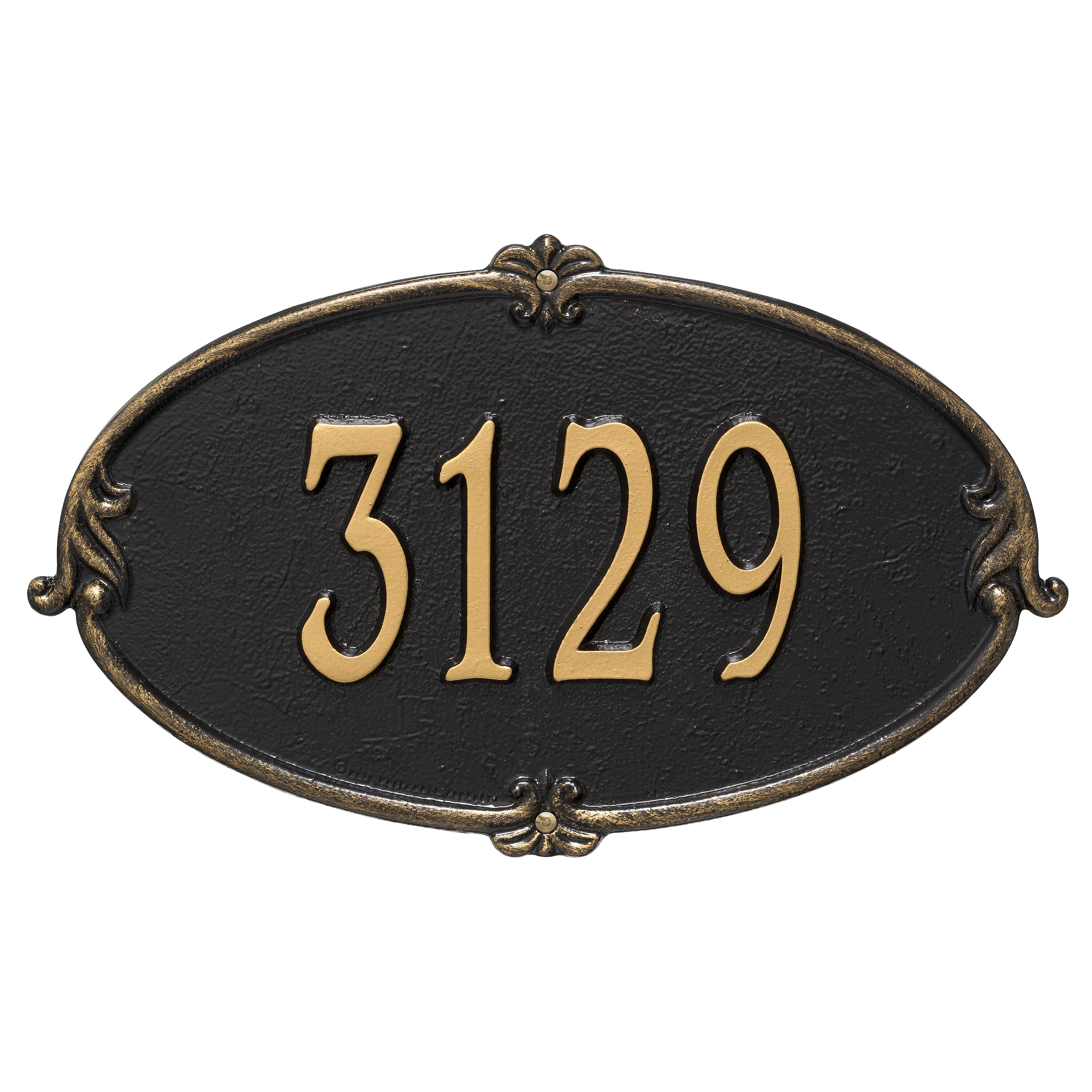 Montecarlo Standard Wall Address Plaque
