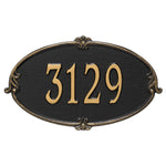 Montecarlo Standard Wall Address Plaque