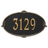 Montecarlo Standard Wall Address Plaque