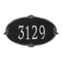 Montecarlo Standard Wall Address Plaque