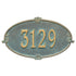 Montecarlo Standard Wall Address Plaque