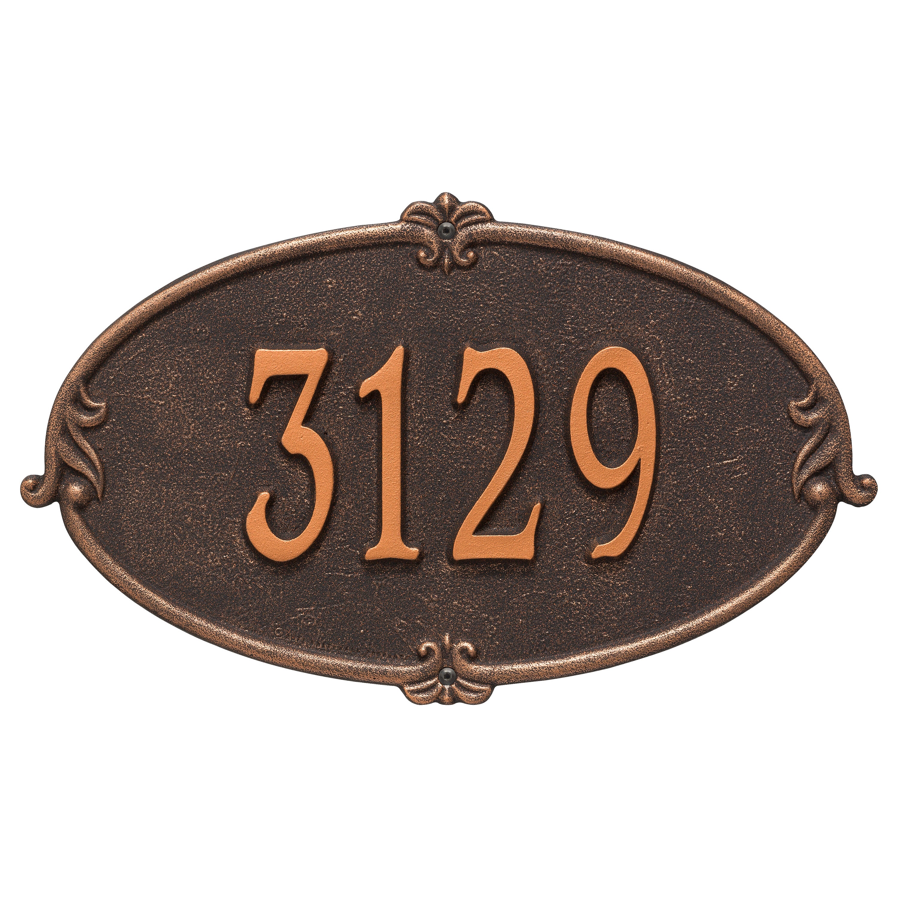 Montecarlo Standard Wall Address Plaque