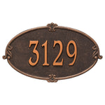 Montecarlo Standard Wall Address Plaque
