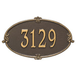 Montecarlo Standard Wall Address Plaque