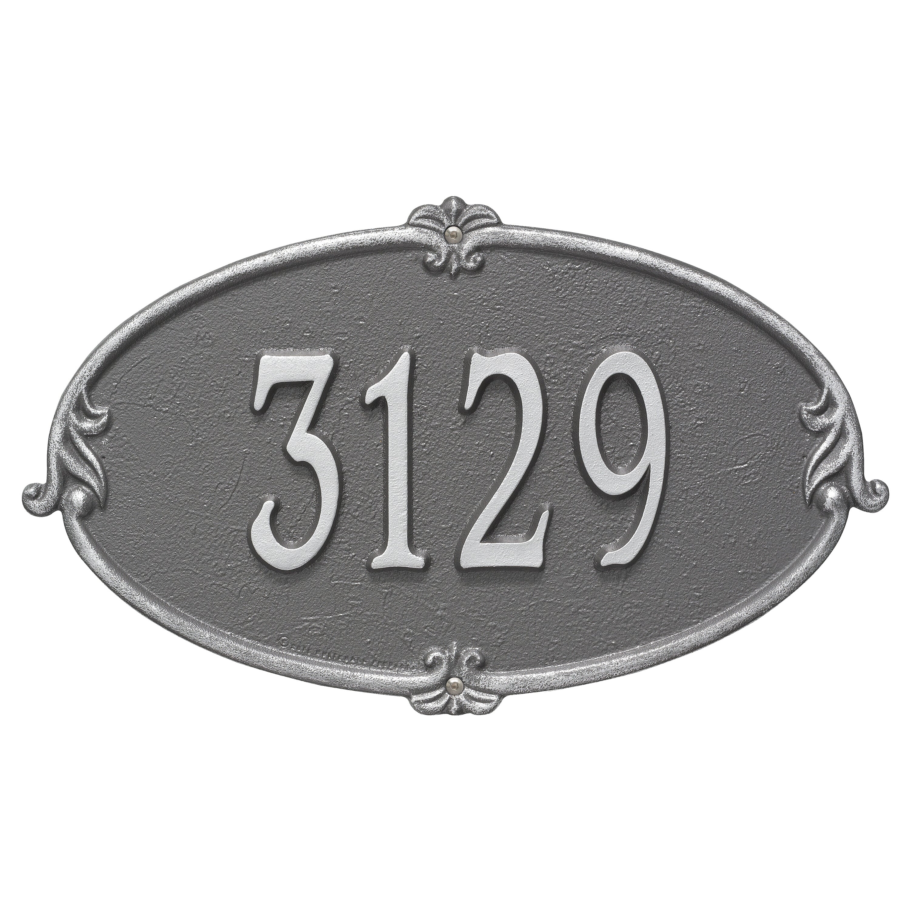Montecarlo Standard Wall Address Plaque