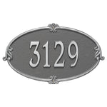 Montecarlo Standard Wall Address Plaque