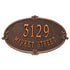 Montecarlo Standard Wall Address Plaque