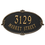 Montecarlo Standard Wall Address Plaque