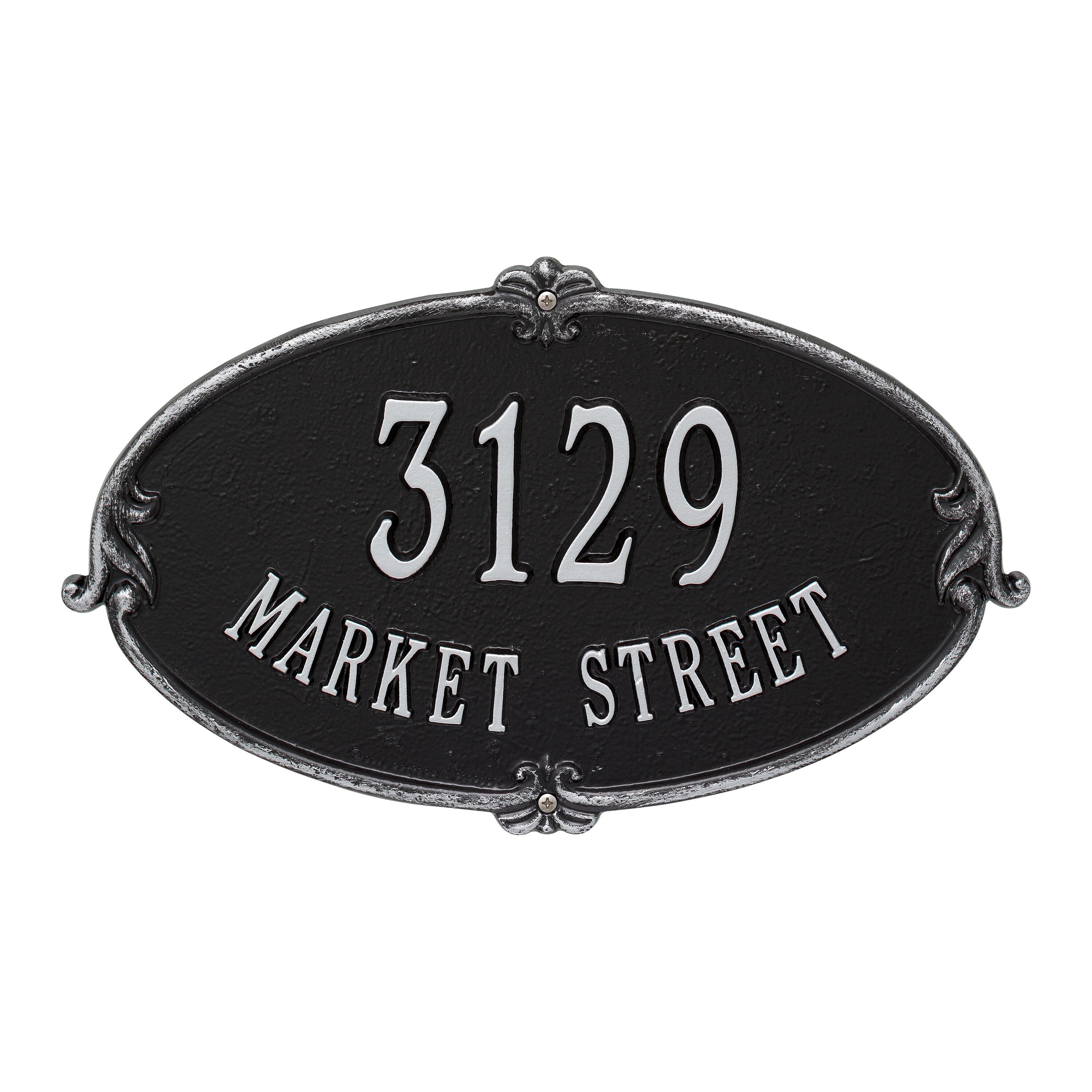 Montecarlo Standard Wall Address Plaque