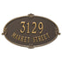 Montecarlo Standard Wall Address Plaque