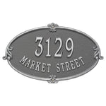 Montecarlo Standard Wall Address Plaque