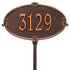 Montecarlo Standard Lawn Address Plaque