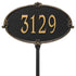 Montecarlo Standard Lawn Address Plaque