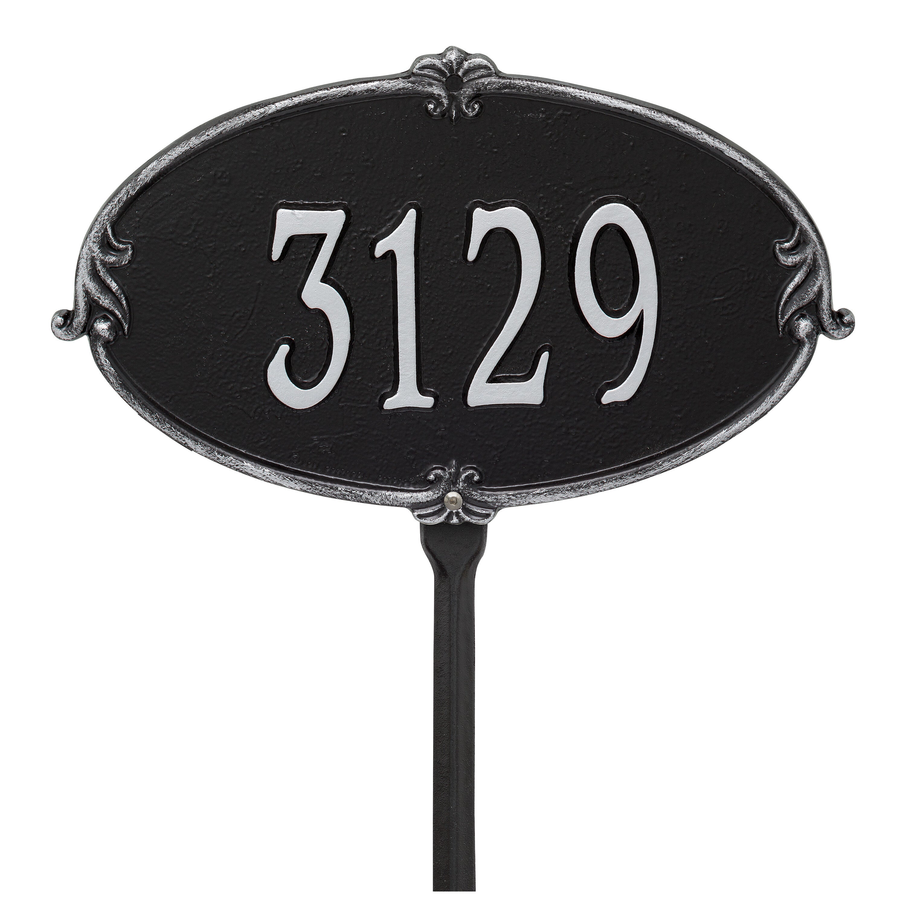 Montecarlo Standard Lawn Address Plaque