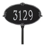 Montecarlo Standard Lawn Address Plaque