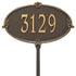 Montecarlo Standard Lawn Address Plaque