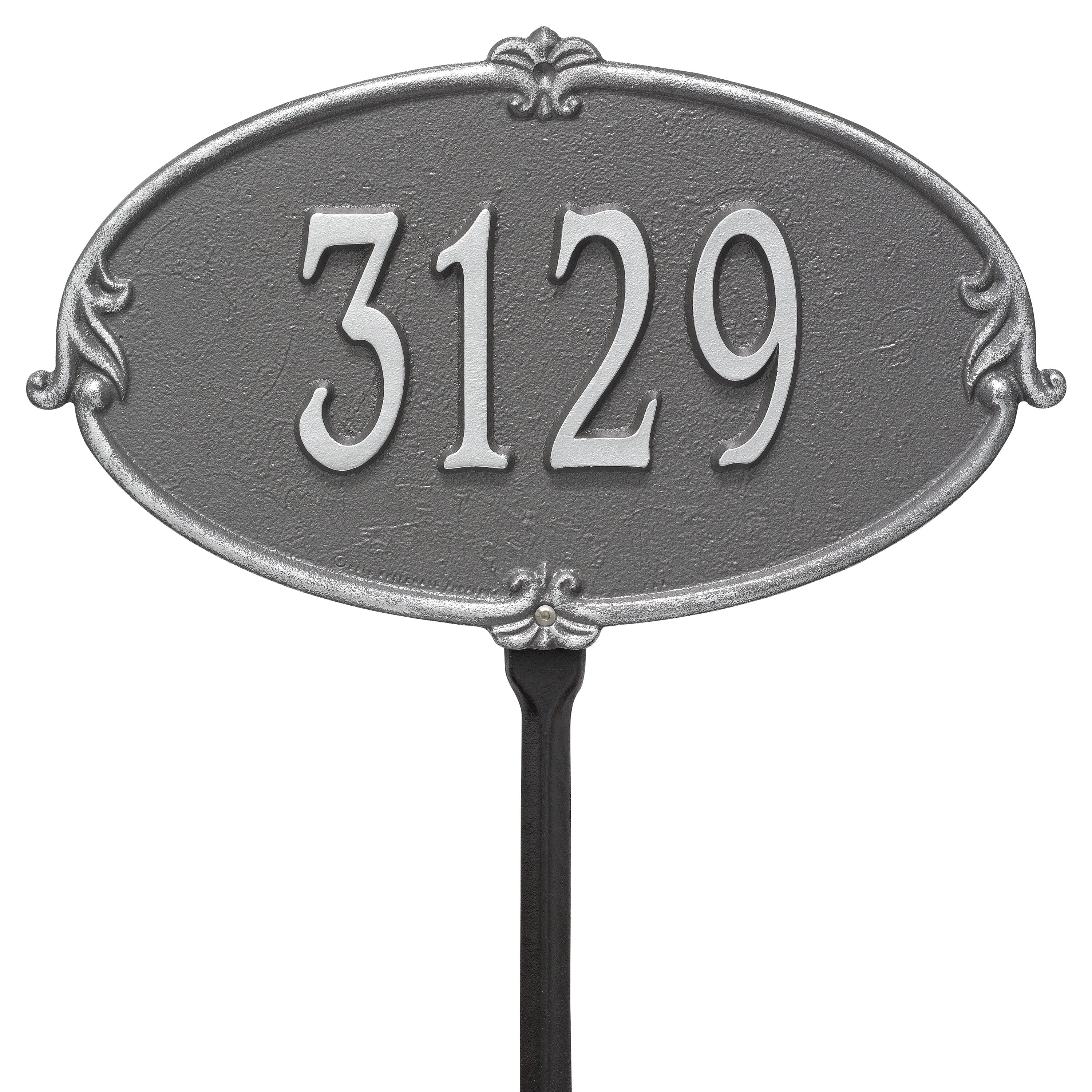 Montecarlo Standard Lawn Address Plaque