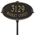 Montecarlo Standard Lawn Address Plaque